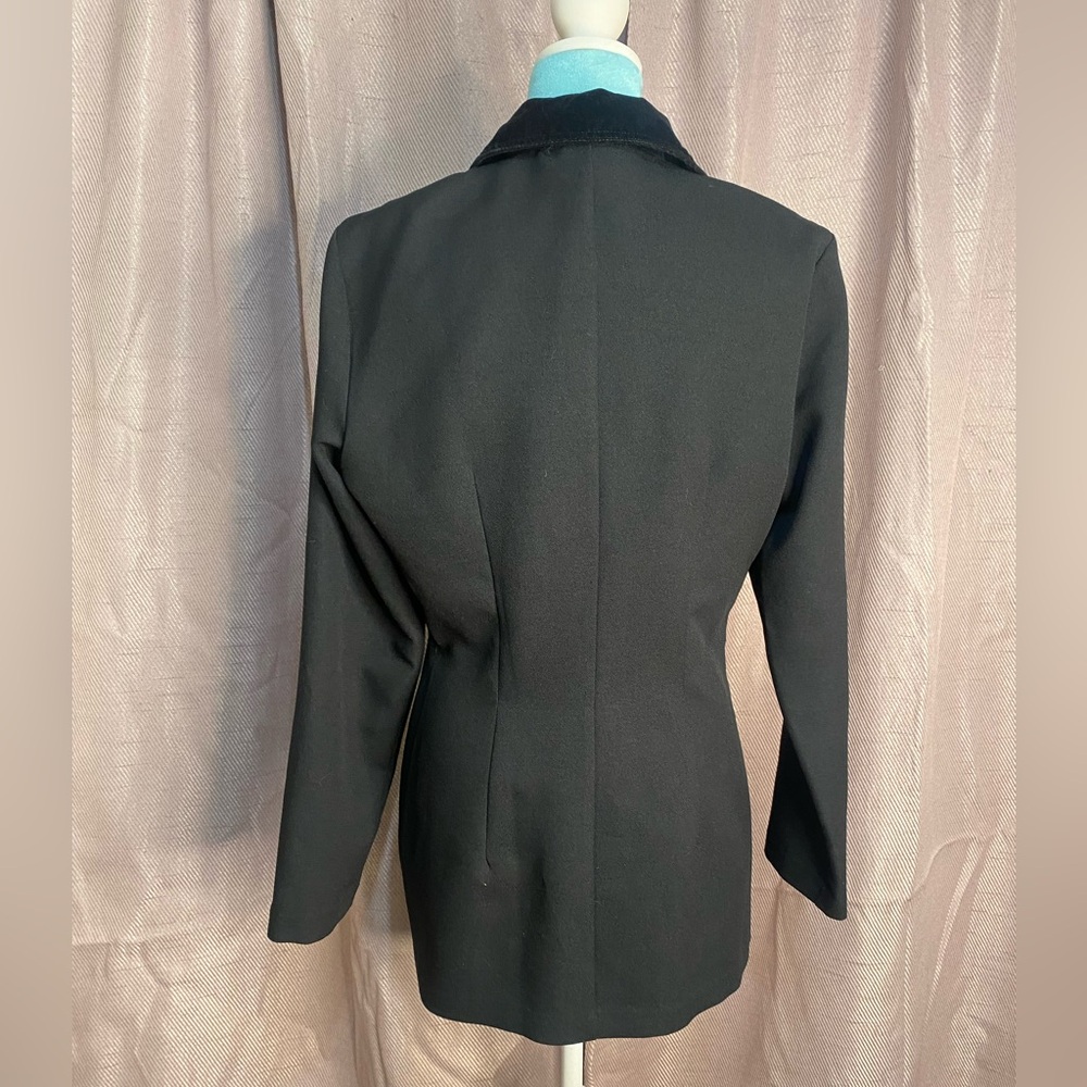 Wrapper: vintage 80s blazer top/mini dress - Picture 4 of 5